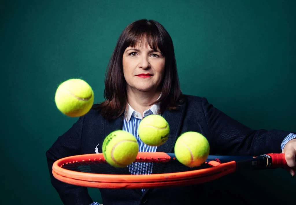 PAULINE EYRE: ANYONE FOR TENNIS?