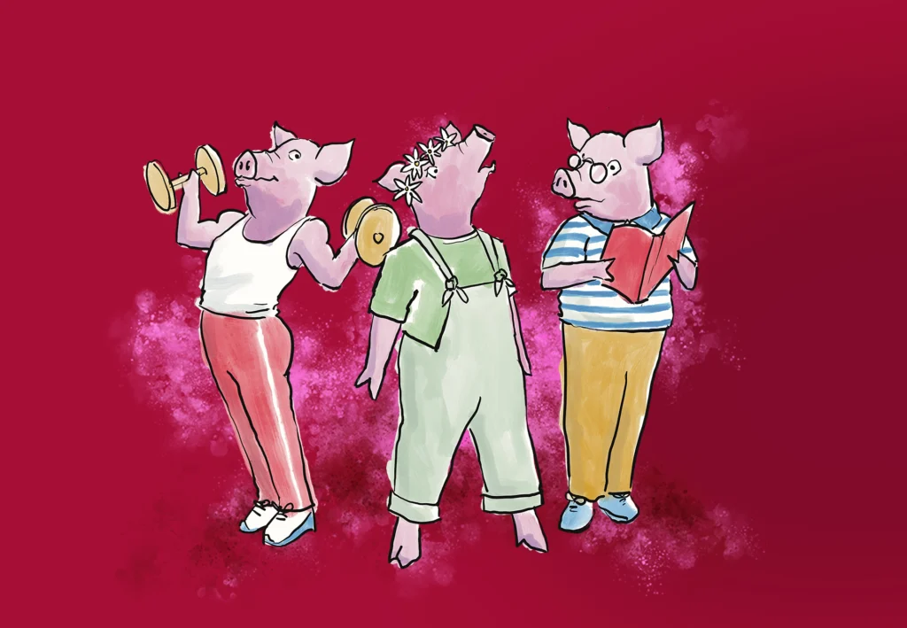 THREE LITTLE PIGS