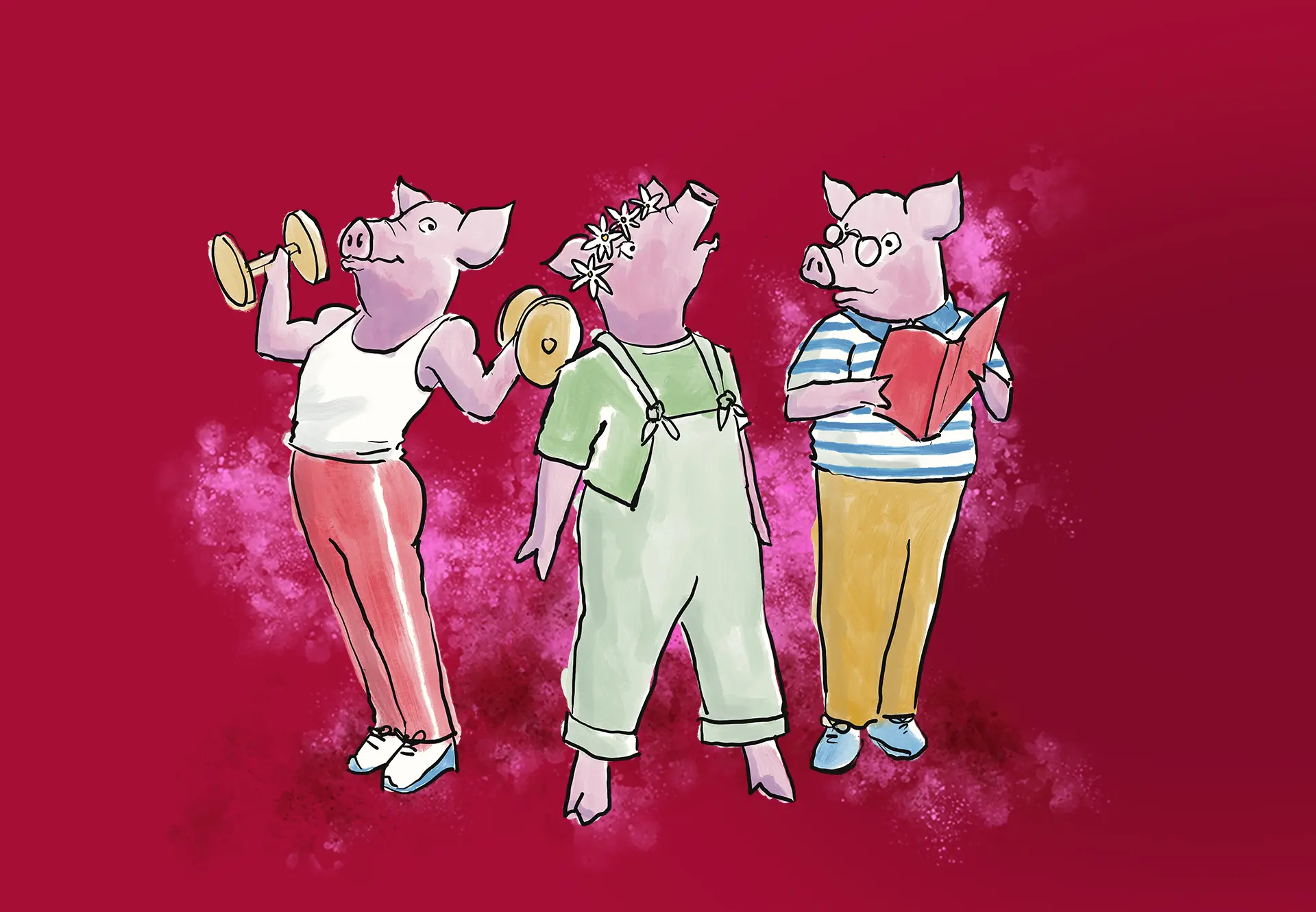 THREE LITTLE PIGS