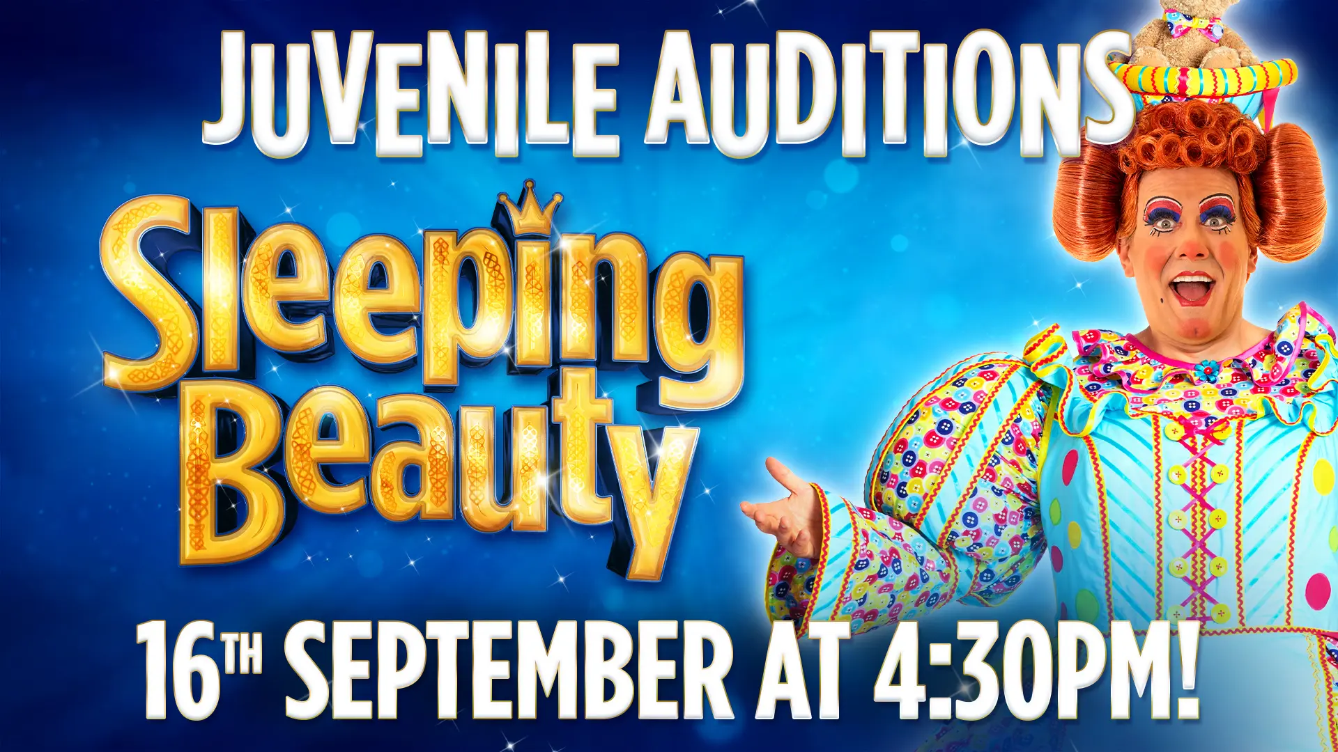JUVENILE PANTO AUDITIONS